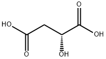 D-(+)-Malic acid Structure